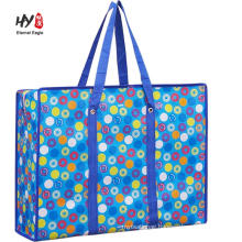 Extra-Large Plastic Checkered Storage PP Woven Laundry Shopping Bag